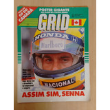 Revista Pôster Grid 941 Ayrton Senna Fórmula 1 126y