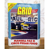 Revista Poster Grid Mansell Faz O Circo Pegar Fogo - Usado