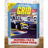 Revista Poster Grid Mansell Faz O Circo Pegar Fogo - Usado