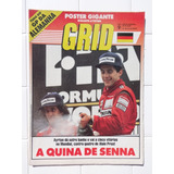 Revista-poster Grid Nº 947-a Gp Da Alemanha Ayrton Senna 