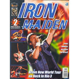 Revista Pôster Iron Maiden Coleção Metal Massacre N 6