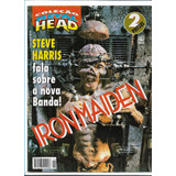 Revista Pôster Iron Maiden Coleção Metalhead N 15
