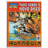 Revista Pôster Iron Maiden Coleção Metalhead N 26