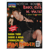 Revista Poster Iron Maiden