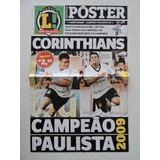 Revista Pôster Lance Corinthians Campeão Paulista