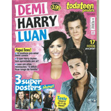 Revista Poster Luan Santana Demi Lovato E Harry Styles