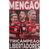 Revista Poster Mengao Tricampeao
