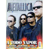 Revista Poster Metallica Coleção Rock Metal Especial