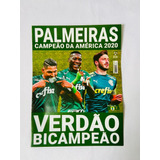 Revista Pôster Palmeiras Bi Campeão Libertadores 2020 N 6