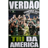 Revista Pôster Palmeiras Campeão Libertadores América 2021