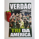 Revista Pôster Palmeiras Campeão Libertadores América 2021