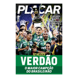 Revista Pôster Placar Palmeiras Campeão Brasileiro 2023