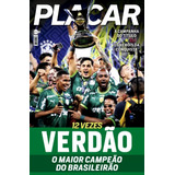 Revista Pôster Placar Palmeiras Campeão Do