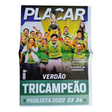 Revista Poster Placar Palmeiras