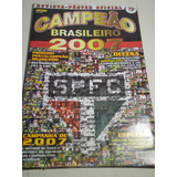 Revista Pôster São Paulo F c Panini Campeão Br 2007