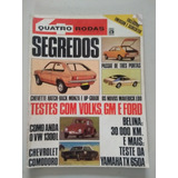 Revista Quatro Rodas 177 Abril 1975 Maverick Fusca Opala