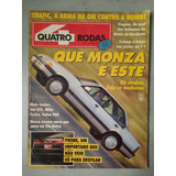 Revista Quatro Rodas 367 Fevereiro 1991 Monza Volvo R462