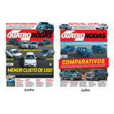 Revista Quatro Rodas Kit 2 Unidades