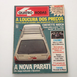 Revista Quatro Rodas Nova Parati Escort