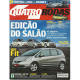 Revista Quatro Rodas Novembro De 2008 N 584