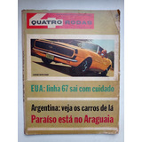 Revista Quatro Rodas Nº 76 - Nov/1966 - Camaro Super Sport