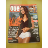 Revista Quem 410 Luiza Brunet Michael Jackson Caroline I883