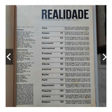 Revista Realidade 1 Abril 1966 Brasil Tricampeão R464