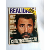 Revista Realidade Abr 1968 Cuba 1968 Comunismo De Fidel
