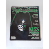 Revista Rolling Stone Edição De Colecionador Kiss 4 Capas 