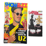Revista Show Bizz U2 Legião Ramones Sepultura Syoung Dinho O
