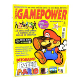 Revista Super Gamepower Detonando Paper Mario Com Poster