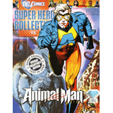 Revista Super Heroi Collection Animal Man N 98 Miniatura 16 Páginas Em Inglês Editora Eaglemoss Formato 22 X 27 5 Capa Mole Bonellihq Jun24