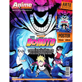 Revista Super Pôster Anime Boruto Naruto