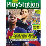 Revista Superpôster Playstation Futebol Nos Games