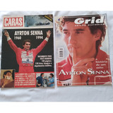 Revistas Ayrton Senna Grid E Caras Edições Históricas