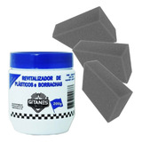 Revitalizador De Plásticos E Borrachas 200g 3 Esponjas Extra