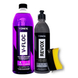 Revox V floc Pretinho Shampoo Selante Pneus