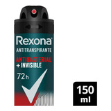 Rexona Antibacterial E Invisible Desodorante Aerossol 150 Ml