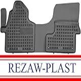 Rezaw Plast Tapete De Borracha Para Mercedes Benz Sprinter 2007 2024 1 Fileira Versão Carga Ajuste Personalizado Sob Medida 1500 2500 3500 4500 Preto