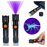 Rezzet Unitec 8800w Roxo Lanterna De Led Potente Luz Negra Ultravioleta Cor Preto