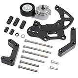 RiAiCiING LS R4 Kit De Suporte De Montagem Alta Para Compressor CA Chevrolet GMC SUV Motores LSX LS2 LS3 LS6 A C Ar Condicionado Vortec Com Tensor Triângulos