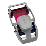 Ribbon Color Zebra 800300 250br Impressora Zc100 E Zc300