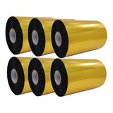 Ribbon K115 Misto Cera Resina 110x450m 6 Unidades