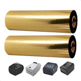 Ribbon Misto cera E Resina 110x74m Zebra Argox Elgin 2 Un