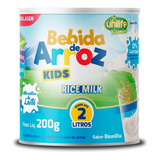 Rice Milk Kids Bebida De Arroz 200g Unilife Baunilha