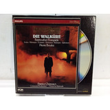 Richard Wagner Die Walküre C/ Encarte Box 3 Laser Disc Ld 