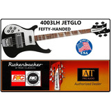 Rickenbacker 4003 Lefty handed Baixo Preto Case Original Usa