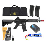 Rifle Airsoft Full Metal Neptune M4 Sentinel Cqb r Eletrico