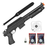 Rifle Airsoft Shotgun 6mm Vigor Tactical Short Bandoleira