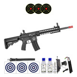 Rifle De Airsoft Aeg M4 Ar15 Neptune 10 Rossi Acessorios